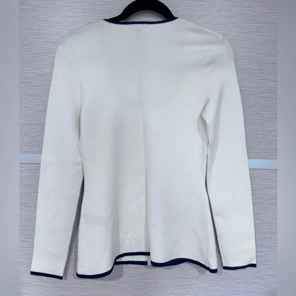 NWT $398 RAG & BONE Ella Wool-Blend Front-Zip Cardigan in XS - Picture 6 of 12